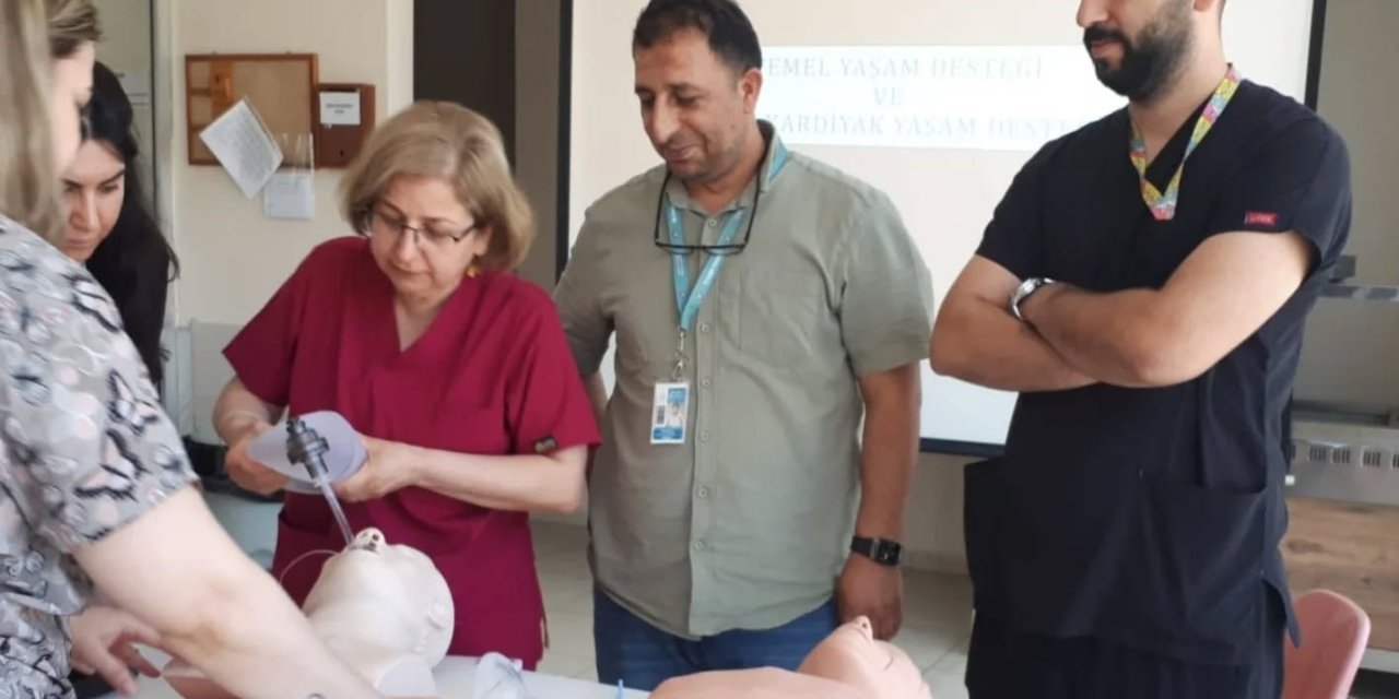 Nazilli Devlet Hastanesi’nden Kuyucak İlçe Devlet Hastanesi’ne hizmet içi eğitim desteği