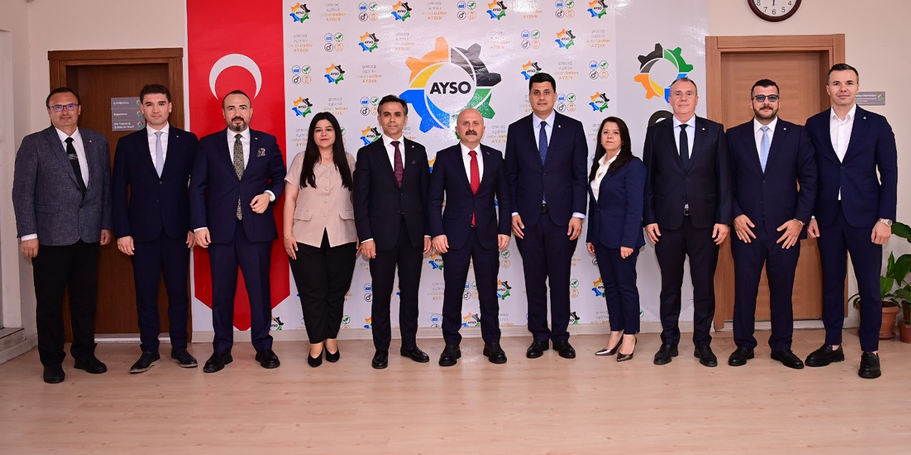 Vali Varol’dan Aydın Sanayi Odası’na ziyaret