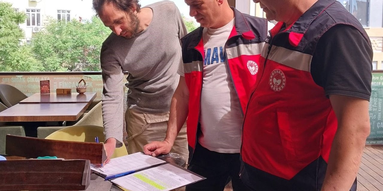 Tavşanlı’da nargile kafelere yönelik denetimler sürüyor