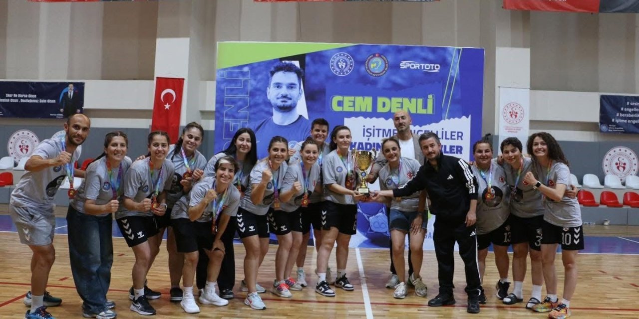 Muğla Sessizler Spor Kulübü Türkiye üçüncüsü oldu