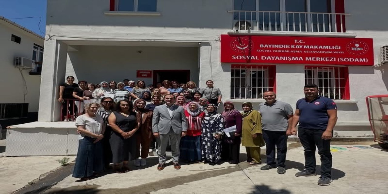 Bayındır’da üreten kadınlara anlamlı tören