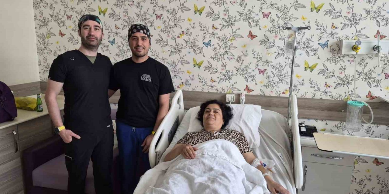 Çivrilli hasta kesi yapılmadan yapılan tedaviyle sağlığına kavuştu