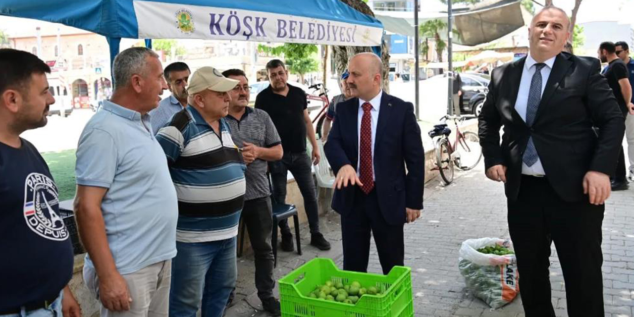 Vali Varol Köşk’te yatırım ve üretim çalışmalarını inceledi
