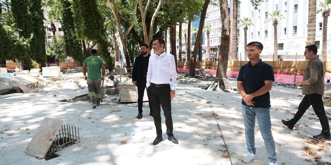 Başkan Çavuşoğlu’ndan Candoğan Parkı’na yerinde inceleme