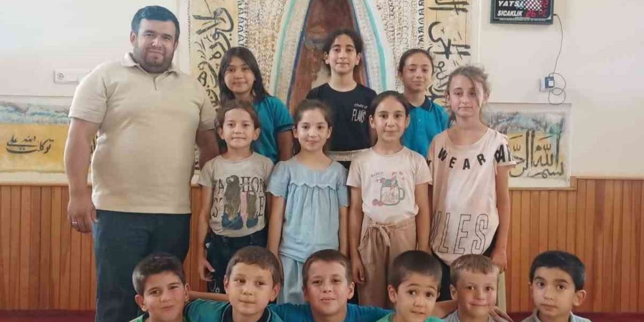 Koçarlı’da öğrenciler camide buluştu
