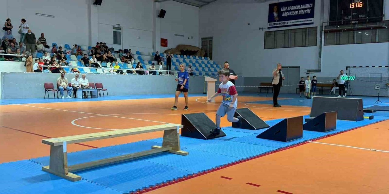 Okul Sporları Parkur Cimnastik Müsabakaları Nazilli’de yapıldı