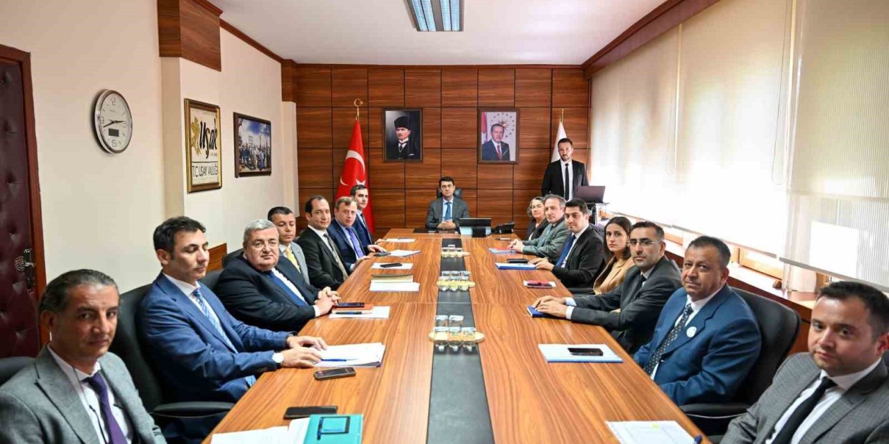 KÖYDES İl Tahsisat Komisyonu Toplantısı Uşak Valiliği’nde gerçekleştirildi