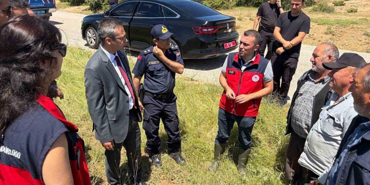 Tarım arazilerinde hasar tespit çalışmaları sürüyor