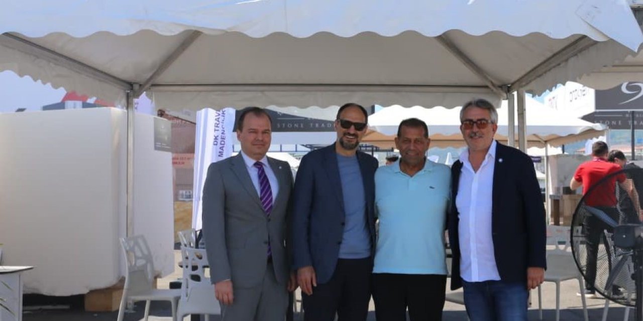 Denizlili mermerciler, Afyonkarahisar Blok Mermer Fuarında yerini aldı