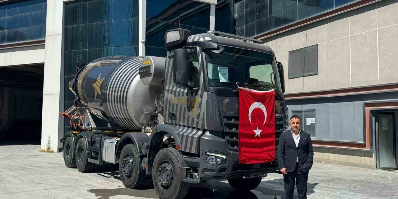 Aydınlı işadamından Solo Türk’e  beton mikserli teşekkür