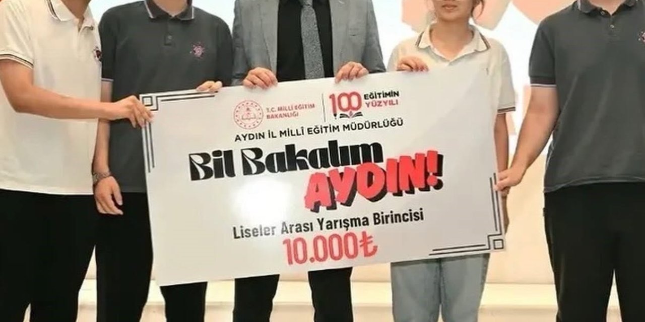 Aydın Fen Lisesi il birincisi oldu