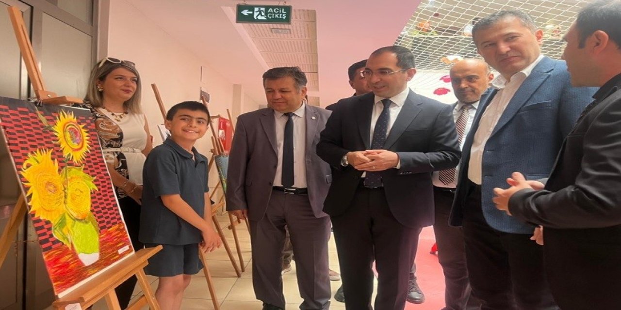 Tavşanlı’da ’Özel’ öğrenciler içlerindeki cevheri eserlerine yansıttı