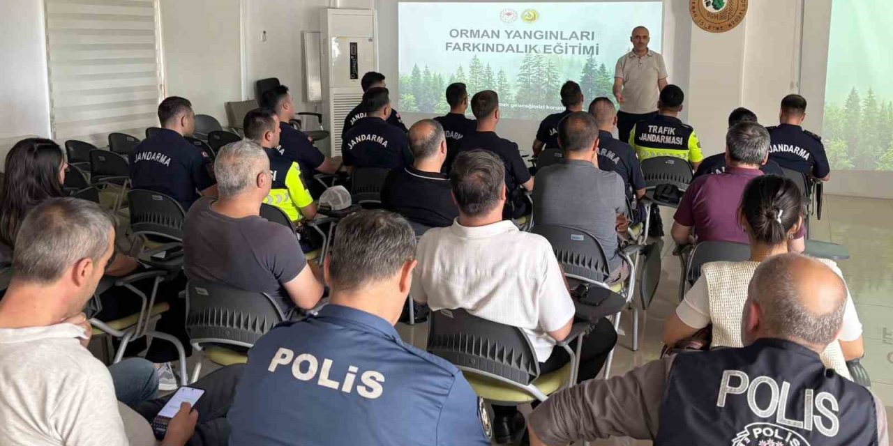 Kavaklıdere’de orman yangınlarıyla mücadele eğitimi düzenlendi
