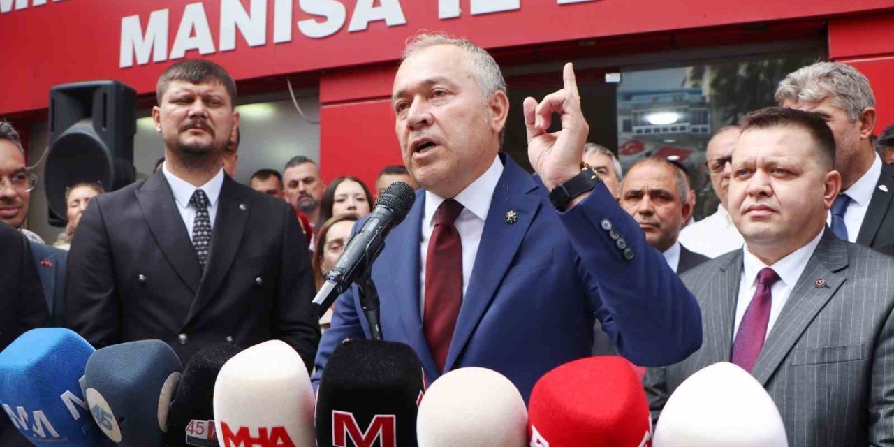MHP Manisa’da devir teslim töreninde birlik ve Cumhur İttifakı vurgusu