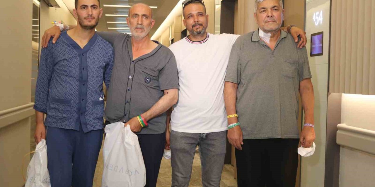 Biri damadının, diğeri oğlunun bağışıyla hayata tutundu