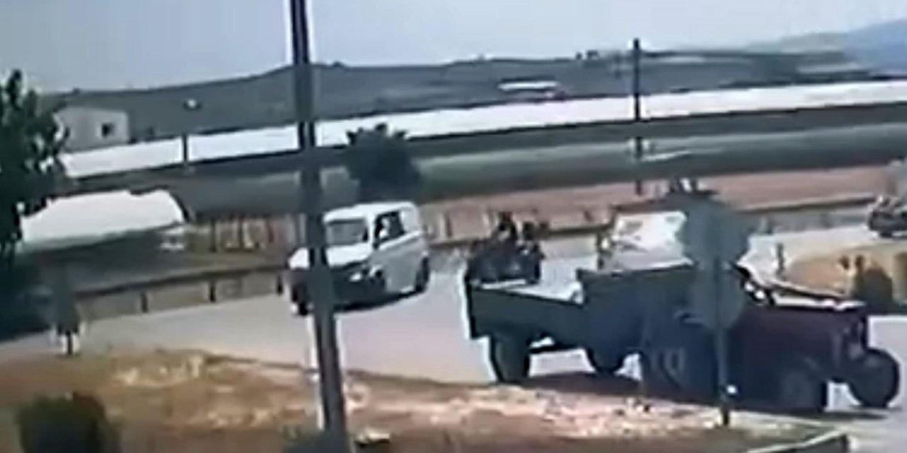 Hatalı dönüş motosiklet sürücüsünü canından ediyordu