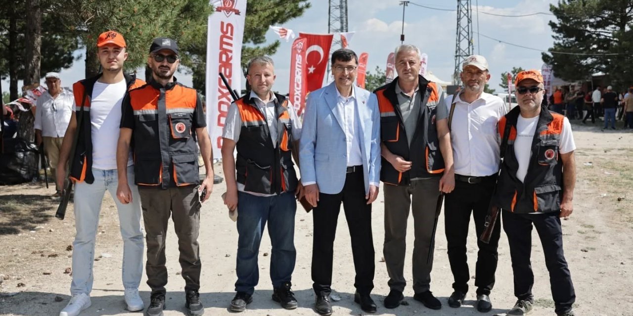 Kütahya’da atıcılık tutkunları bir araya geldi