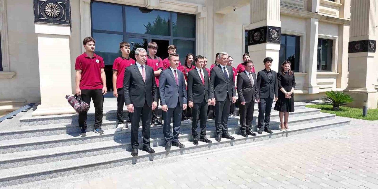 Denizli heyetine Azerbaycan’da sıcak karşılama