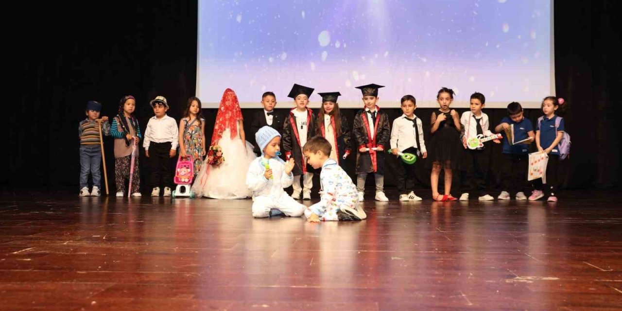 Denizli OSB Minik Hayaller Anaokulunda mezuniyet coşkusu
