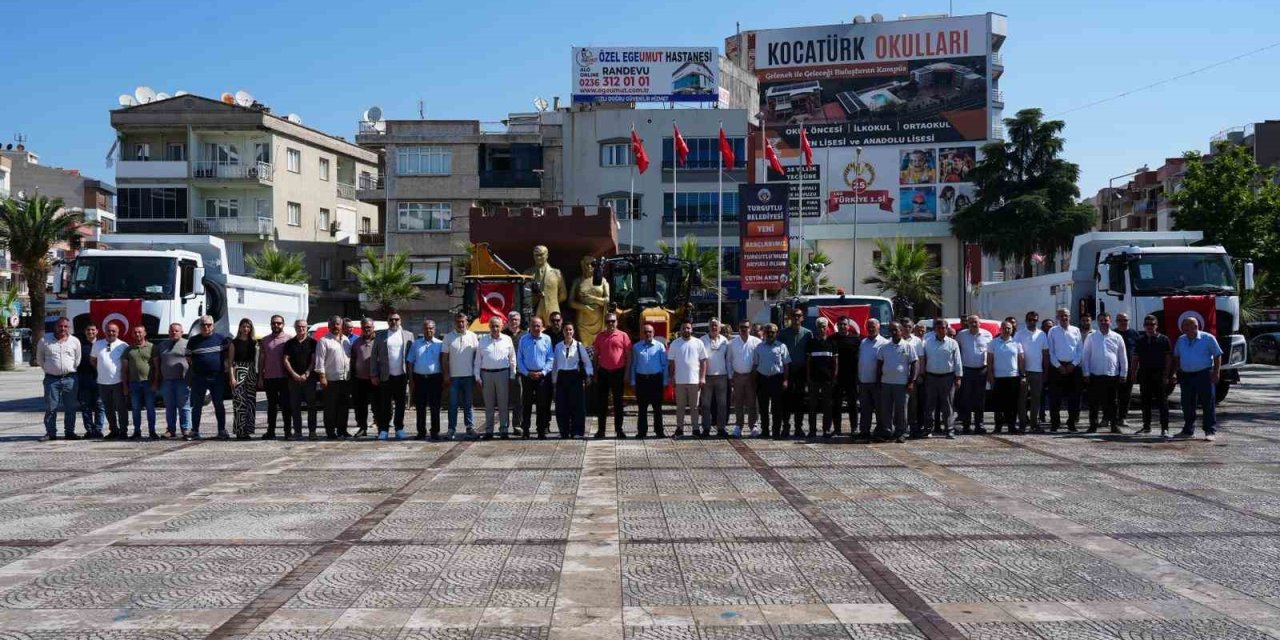 Turgutlu Belediyesinin araç filosu güçlendi