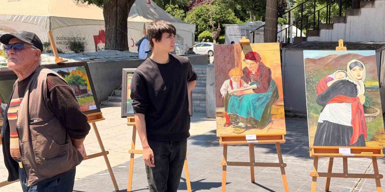 Güzel Sanatlar Lisesi’nden  yıl sonu sergisi