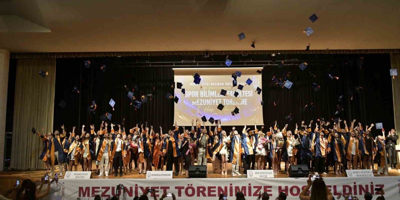MSKÜ Spor Bilimleri Fakültesi mezunlarını uğurladı