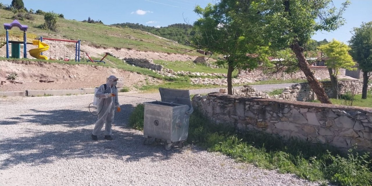 Kütahya İl Özel İdaresi’nden temizlik ve ilaçlama seferberliği