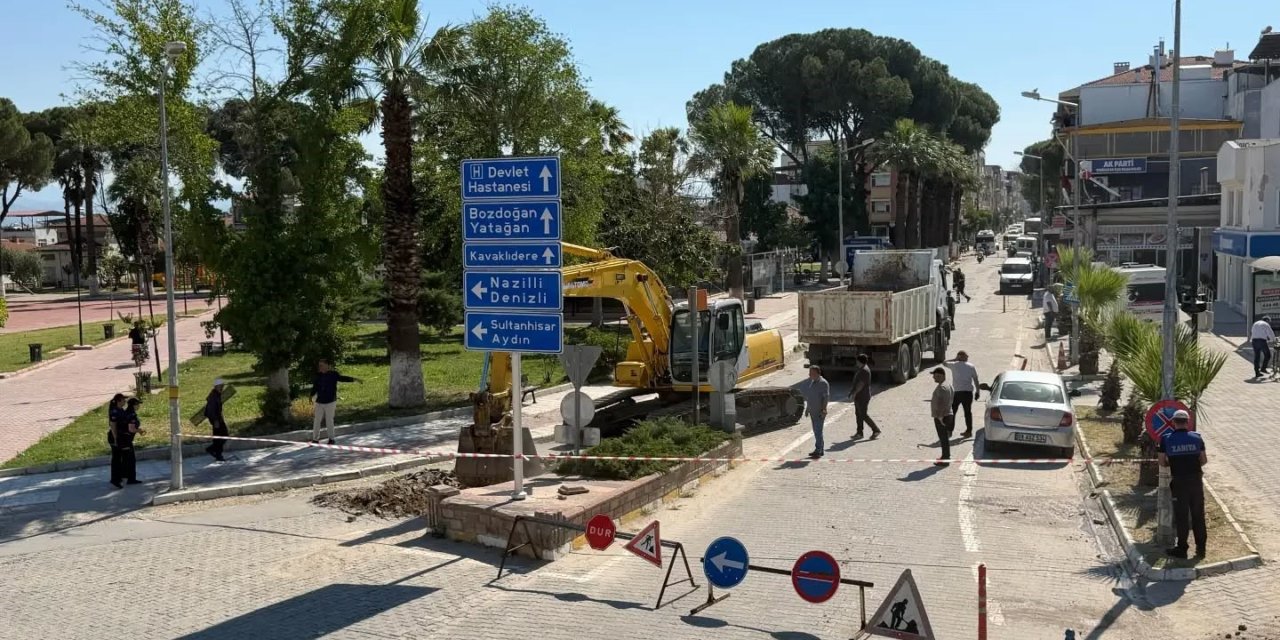 Yenipazar’da asfalt çalışmaları sürüyor