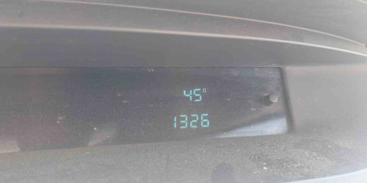 Muğla’da termometreler 45 dereceyi gördü