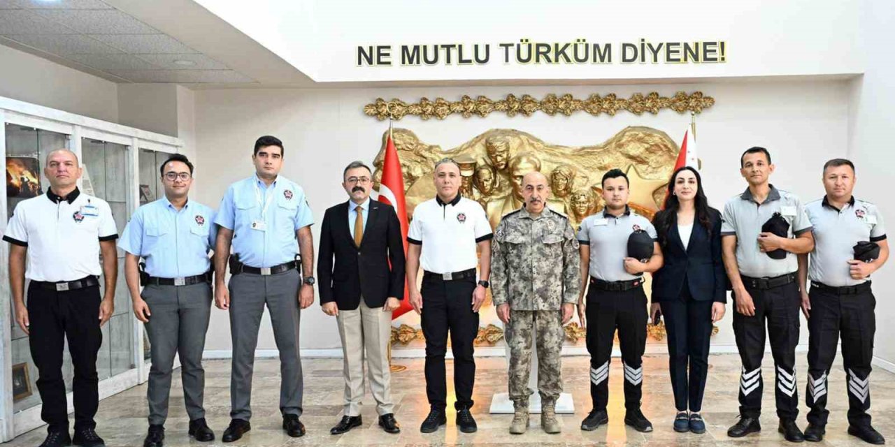 Özel Güvenlikçilerden İl Emniyet Müdürü Karadeniz’i ziyaret