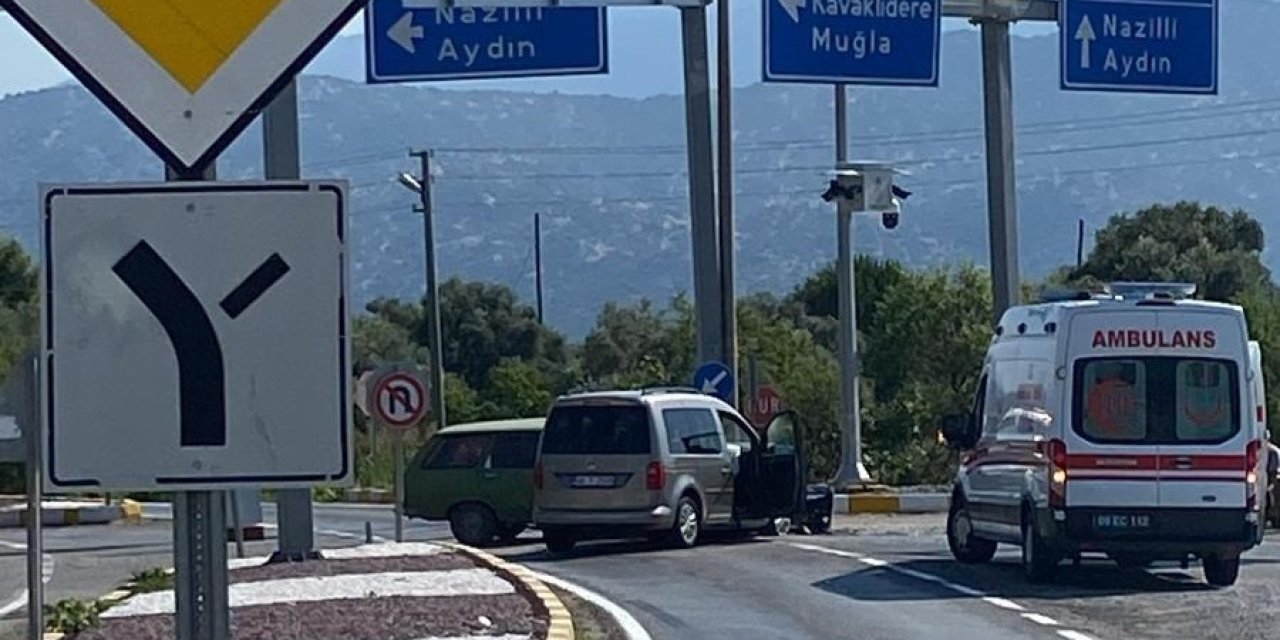 Bozdoğan’da trafik kazası: 1 yaralı