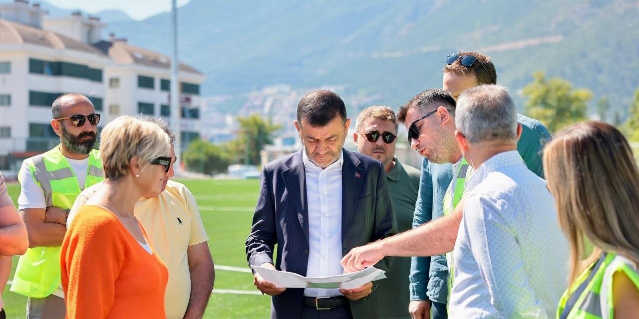 Başkan Çavuşoğlu Kınıklı’daki yatırımları yerinde inceledi