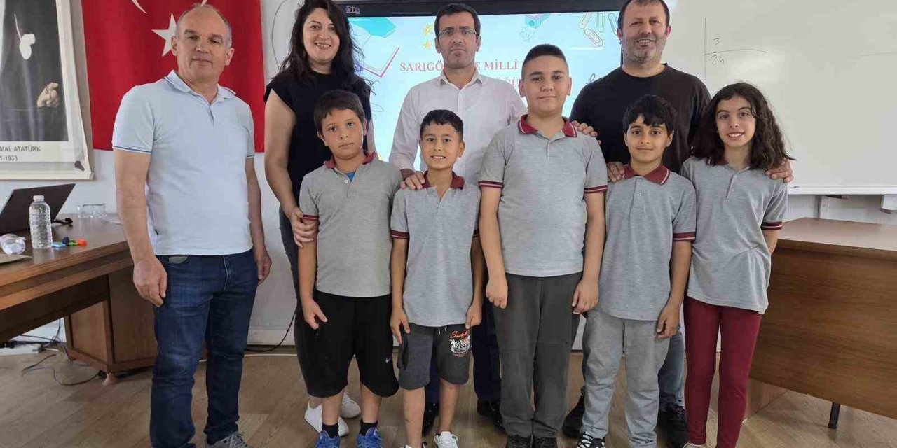 Sarıgöl’ün bilgi şampiyonu Şehit Esin Akay İlkokulu oldu