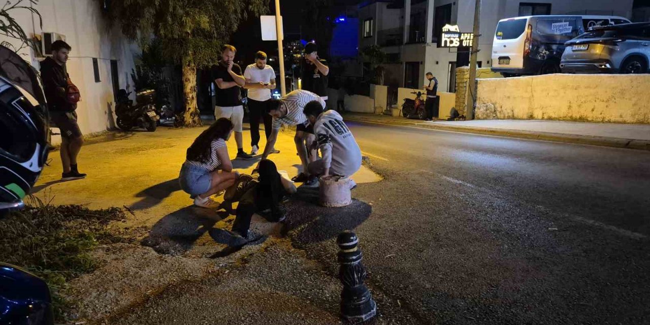 Uygulamadan kaçarken polisi ve motosikletliyi yaraladı