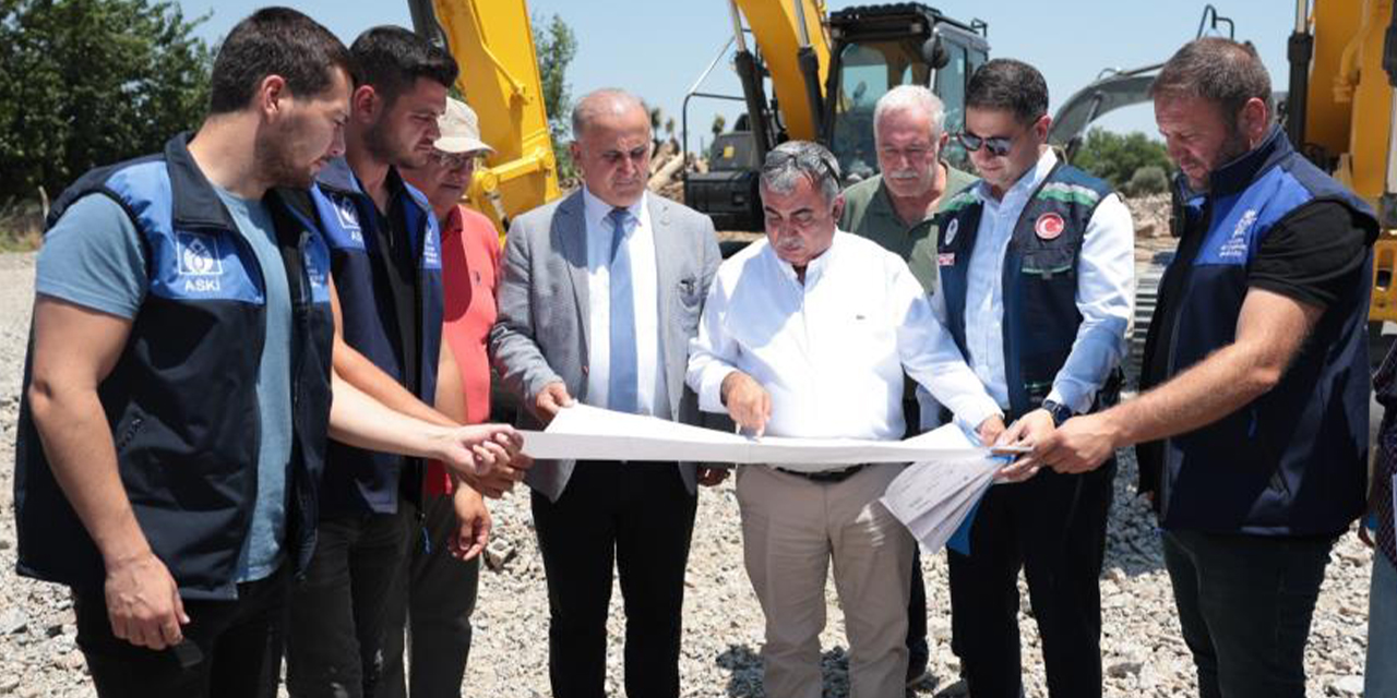 İncirliova’da 1,3 milyar TL’lik altyapı hamlesinde ilk adım atıldı