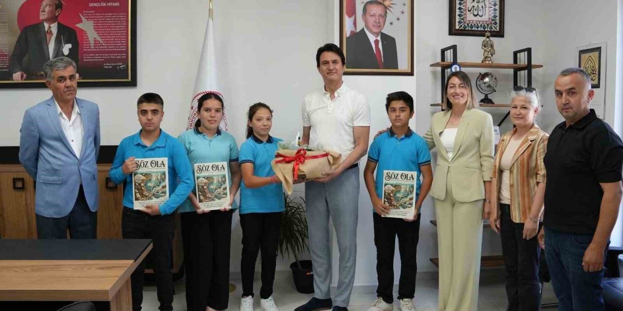 Köyceğiz Ortaokulu ‘Dijital Dergi’ üçüncüsü oldu