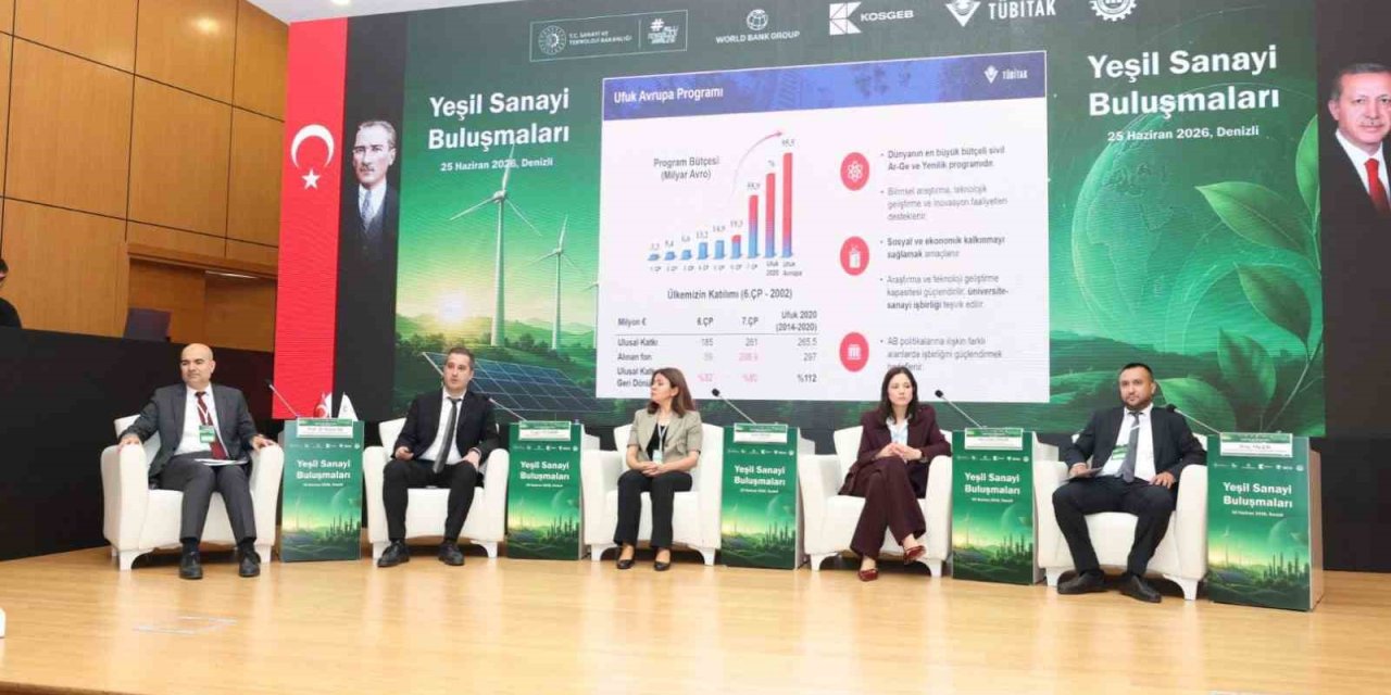 Denizli Organize Sanayi Bölgesi ’Yeşil Sanayi Buluşmaları’na ev sahipliği yaptı