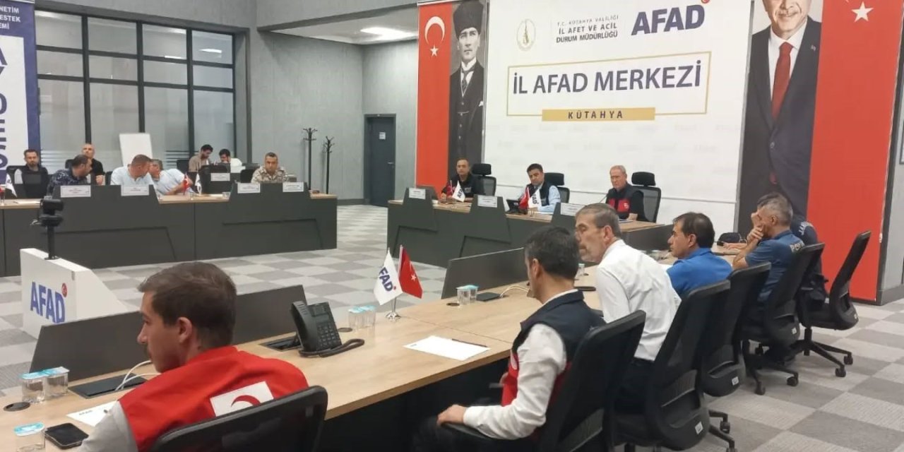 Kütahya’da deprem tatbikatı