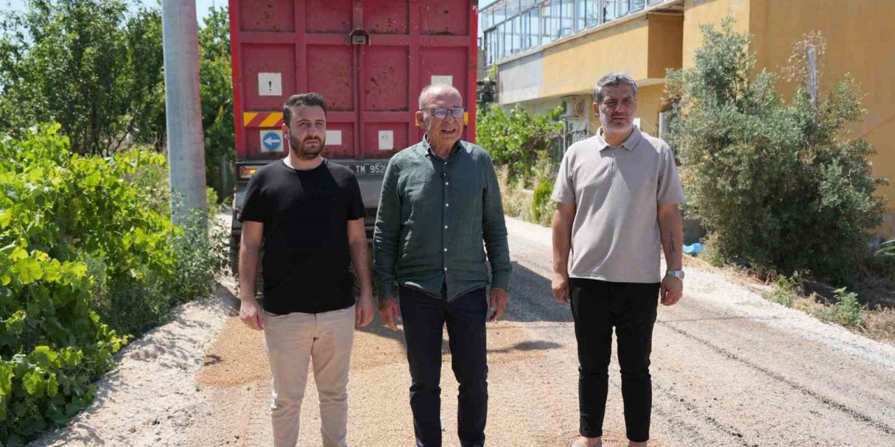 Turgutlu Belediyesi asfalt sezonunu açtı