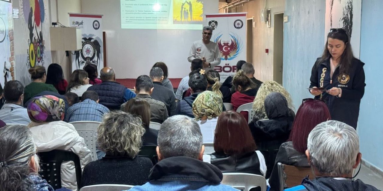 Uşak’ta okul çevrelerinde 20 bin 937 kişi sorgulandı