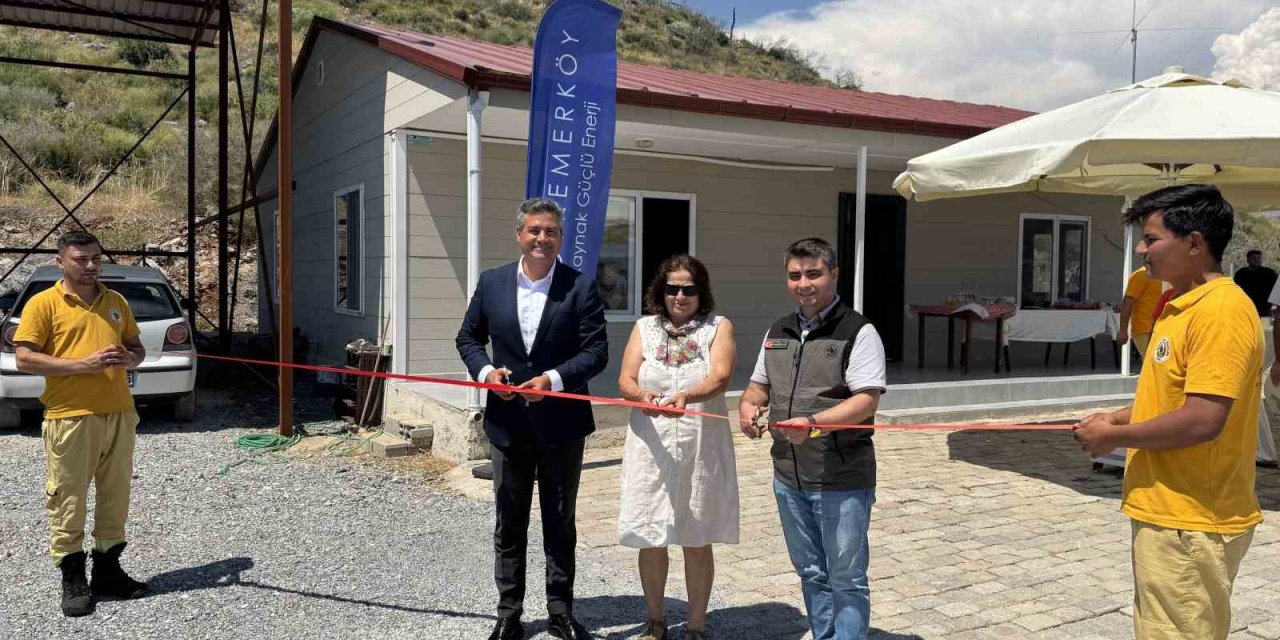 Çökertme’de Yangın İlk Müdahale Ekip Binası hizmete açıldı