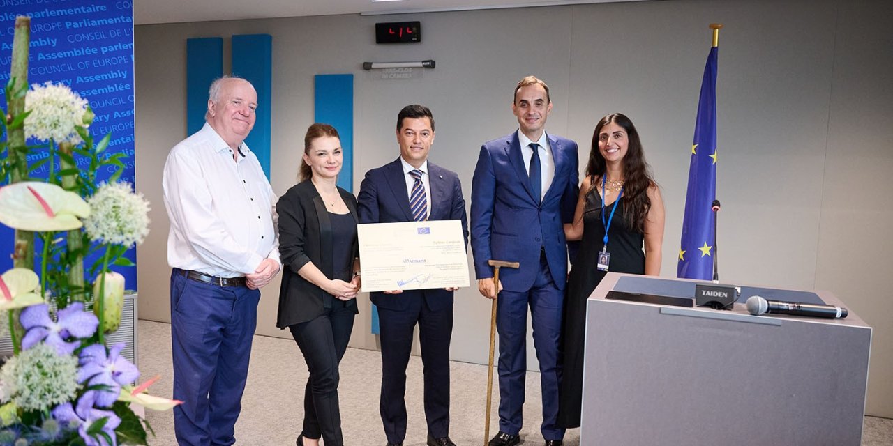 ’Avrupa Diploması’ ödülü Marmaris’in oldu