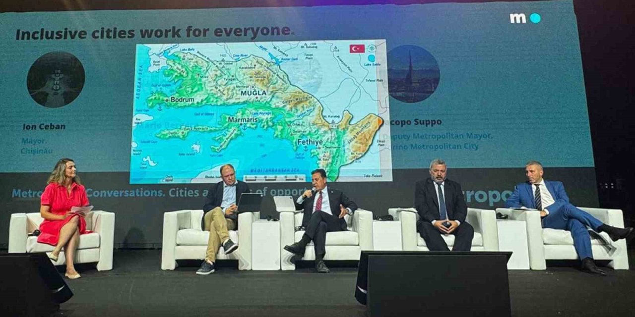 Başkan Aras Dünya Metropoller Birliği Genel Kurulu’nda konuştu