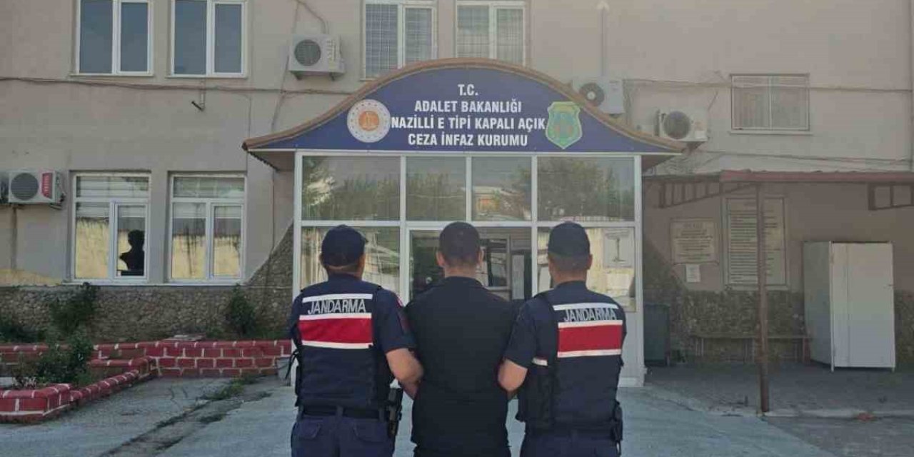 Nazilli’de uyuşturucu suçundan aranan hükümlü yakalandı