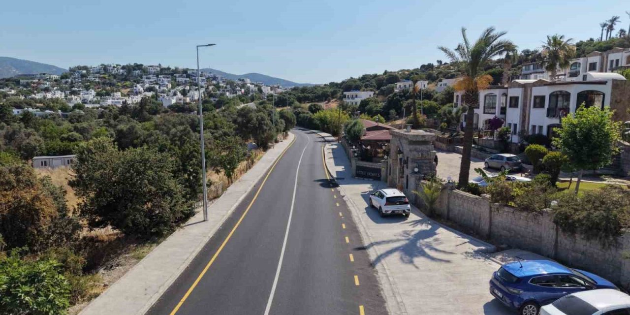 Bergamut Caddesi ile Derviş Görgün Caddesi’nde çalışmalar tamamlandı