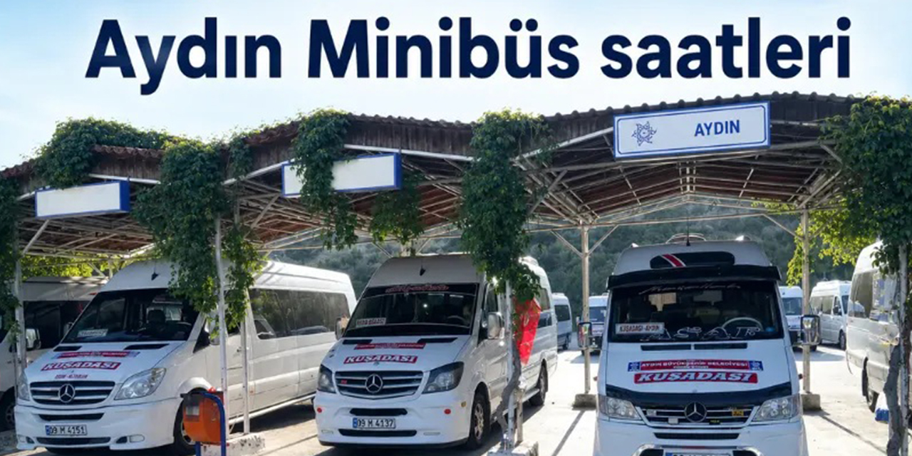 Aydın minibüs saatleri için güncel bilgiler minibussaatleri.com'da