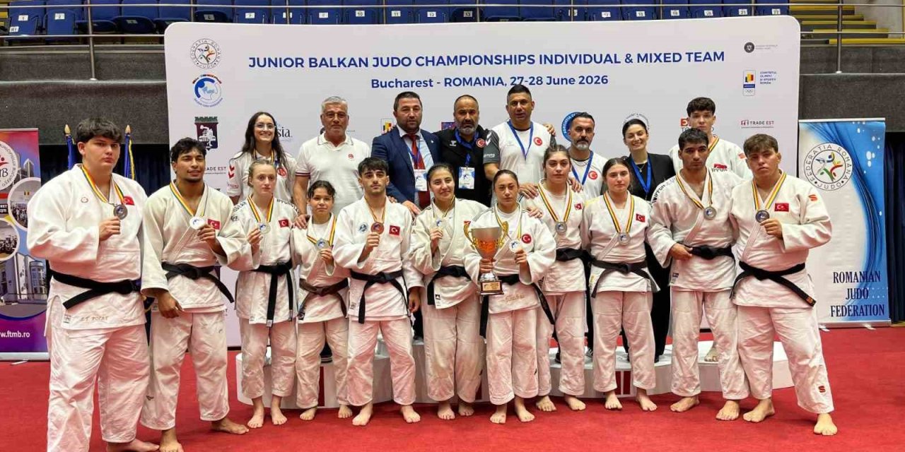 Manisalı judocular Balkan Şampiyonası’ndan madalyalarla döndü