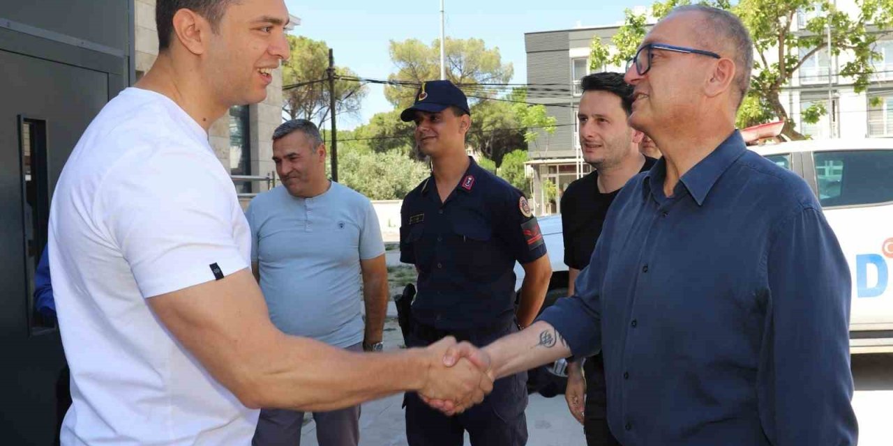 Saruhanlı Kaymakamı Murat Acar gözyaşları ve dualarla uğurlandı