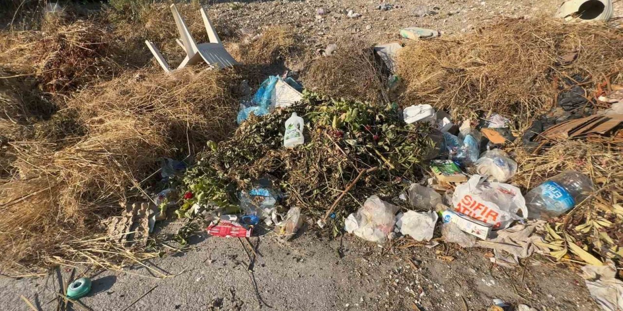 Yol kenarları çöple doldu, mahalleli isyan etti
