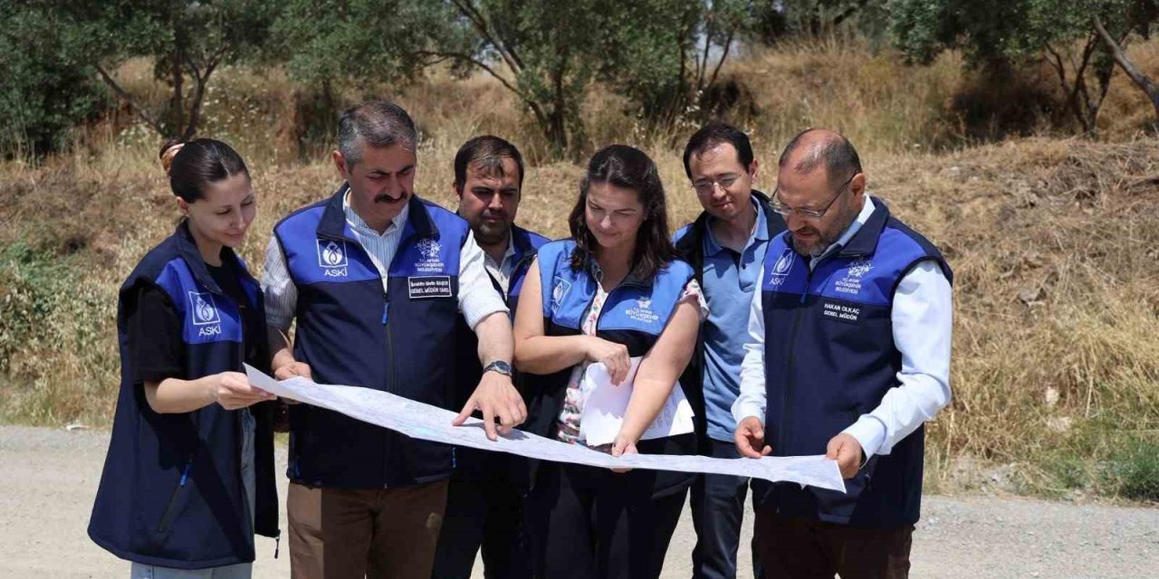 Germencik’e 56,5 kilometrelik yeni içme suyu hattı geliyor